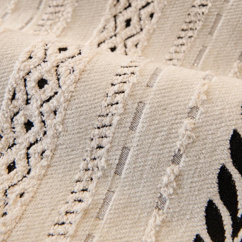 French Light Luxury High-End Chenille High-Count And High-Density Sofa Cushion, All-Season Non-Slip Seat Cushion Cover Cover Cloth Towel