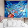 Cartoon Rockman Game Megaman2 Tapestry for Bedroom Aesthetic Classroom Tapestries Wall Hanging for Living Room Dorm Office,Ideal Creative Gift