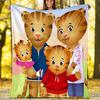 Daniel Tiger's Neighborhood printed throw blanket—soft,warm;versatile blanket for all seasons—perfect as &air-conditioning throw,nap blanket