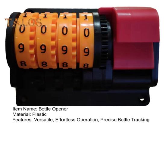 Открывалка для пивных бутылок, настенный съемник крышек с цифровым счетчиком, аксессуар для питья пива для бара, кухни