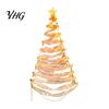 Lighted Christmas Wall Decoration DIY Tree Decor Kit, Hanging Fabric Ornament Set Crafting Activity for Kids Window Wall, Handmade Holiday Craft with