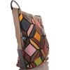 Women's Leather Shoulder Bag – Patchwork Design