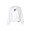 Casual Sport Crew Neck Long Sleeve Sweatshirt Women Tops White 531292-02