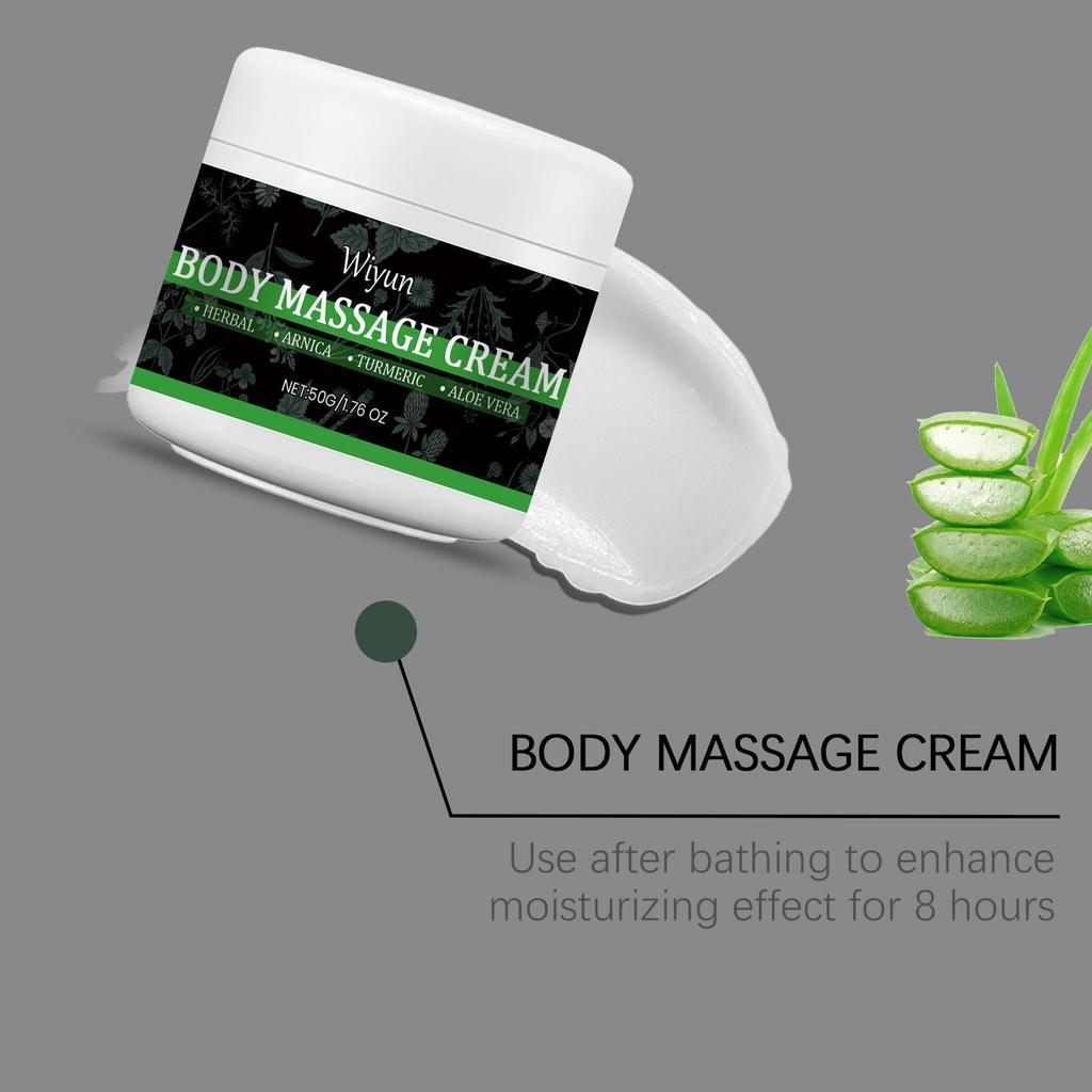 Травяной увлажняющий крем для тела Фитолакка Успокаивающий питательный крем Улучшает тусклость Осветляет Массажная процедура