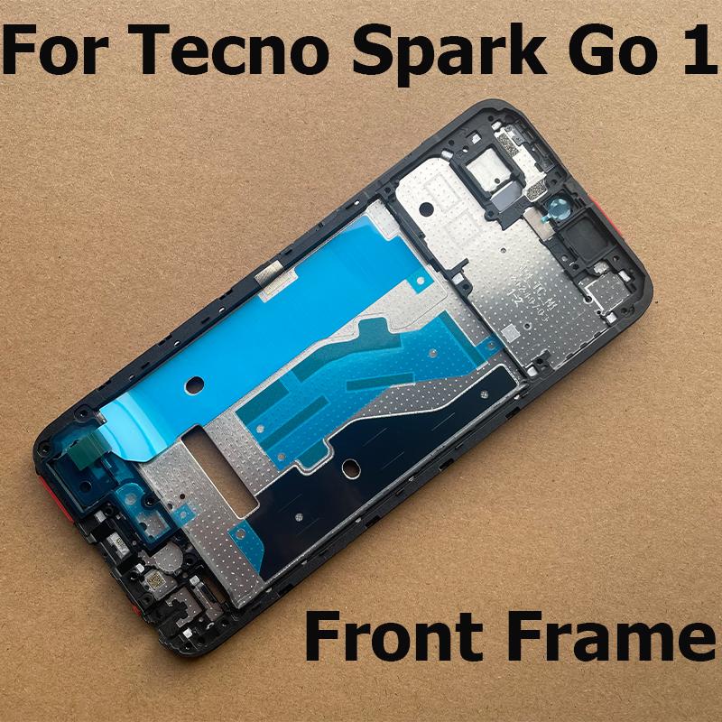 Housing Middle Frame Bezel Plate Panel Chassis For Tecno Spark Go 1 Phone LCD Frame Repair Parts