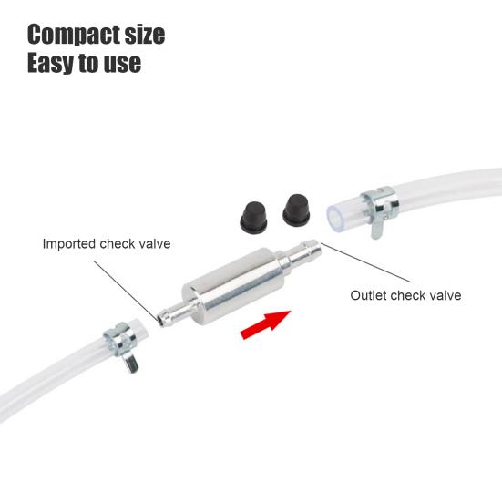 Шланг для прокачки тормозов Универсальный комплект для прокачки тормозной жидкости Простой в использовании Автомобиль Мотоцикл Односторонний обратный клапан Трубка Комплект инструментов для прокачки
