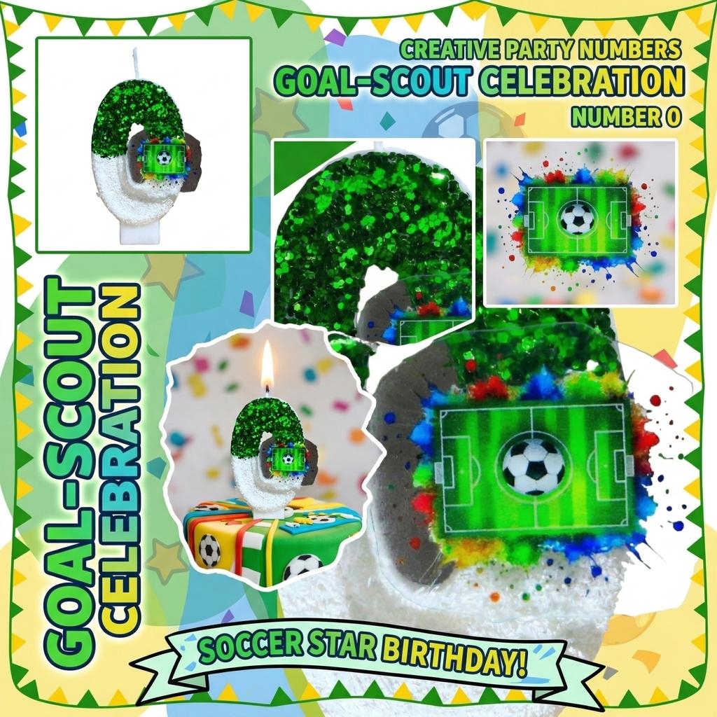 Fashion Cartoon Creative Birthday Candles Party Digital Candles