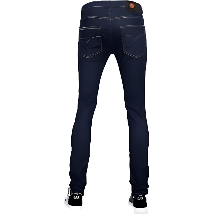 VERSACE JEANS COUTURE Jeans Men's Dark Blue 76GAB5D0-DW022-904