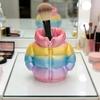 3D Puffer Jacket Shaped Pen Holder Creative Stand Up Desk Storage Pouch Cute Office Stationery Organizer Box For Home