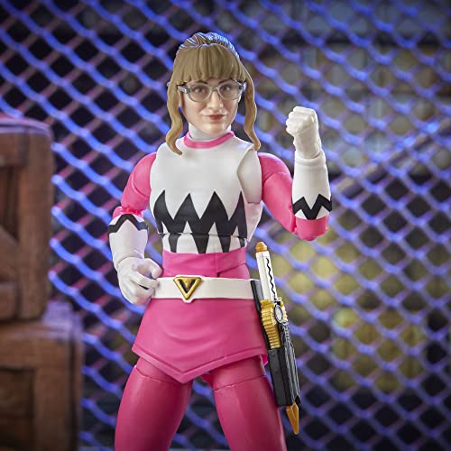 Power Rangers Lightning Collection Lost Galaxy Розовый Рейнджер 6-дюймовая Коллекционная Фигурка Премиум-класса с Игрушечными Аксессуарами, для Возраста от 4 лет
