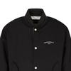 Emporio Armani Ribbed Trim Logo Embroidered Bomber Jacket EM003124-AF18264-UC001