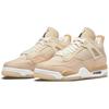 Женские кроссовки Air Jordan 4 Retro Shimmer Tan Bronze-Eclipse Orange-Quartz DJ0675-200