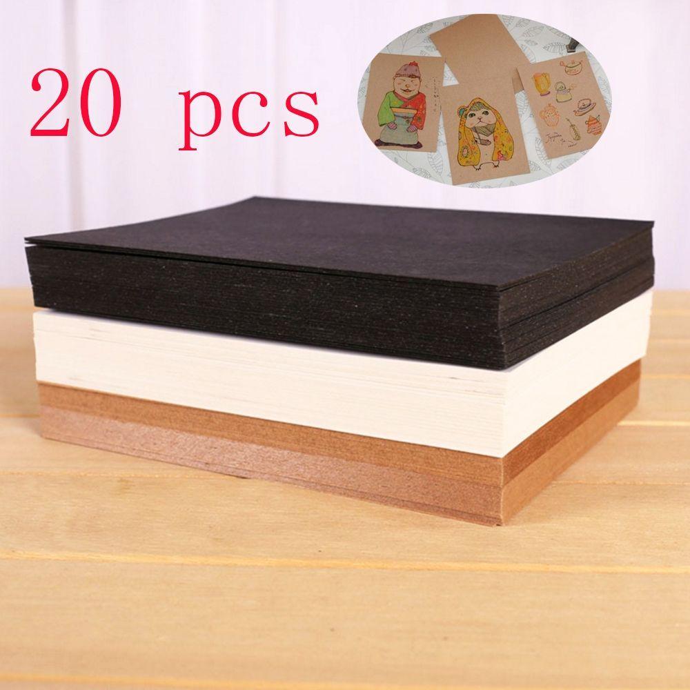 Шт. Винтажные офисные принадлежности Классический планировщик дневник эскиз граффити блокнот карточка пустая писчая бумага