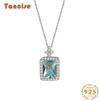 Tancise S925 Sterling Silver Luxury Personality Pendant Necklace Women's Classic Tide Necklace