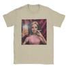 Unisex TShirt Disgusted Doll Face Meme Vintage Pure Cotton Tees Short Sleeve Sarcasm Funny Humor Unhinged Gen Z T Shirt Clothes