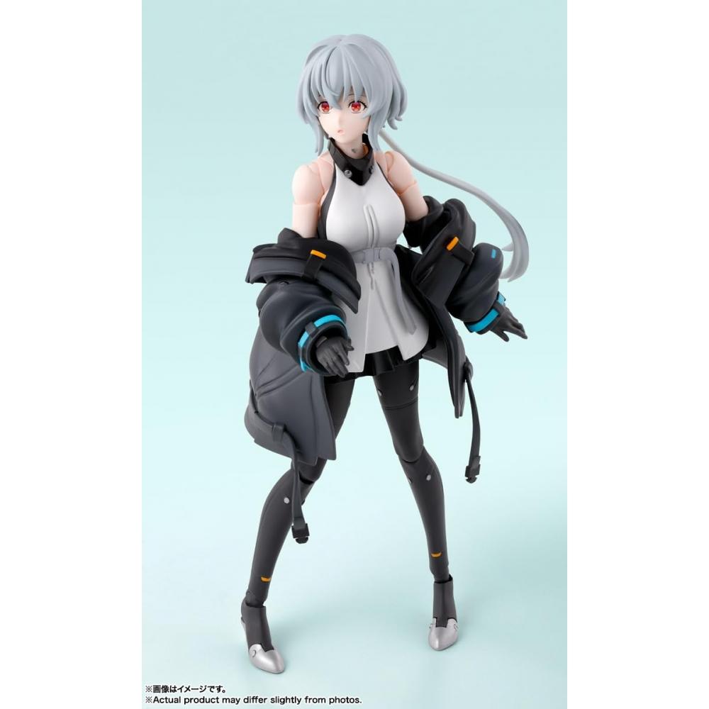 Bandai ДУХИ SHFiguarts SYNDUALITY Noir Approx. 145 мм окрашенная подвижная фигурка из ПВХ