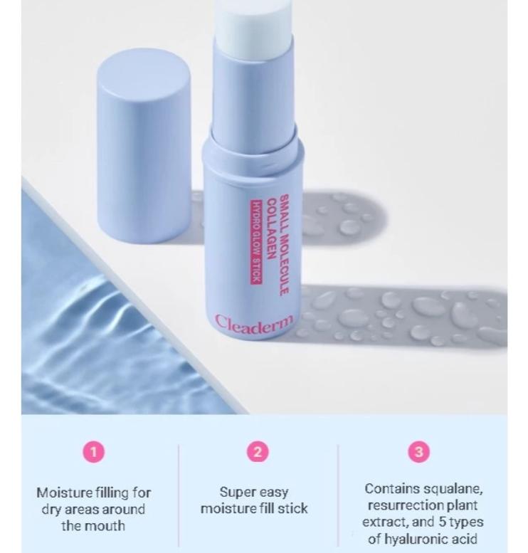 Daiso Cliderm Низкомолекулярный коллаген Увлажняющий стик-сияние | Jongkundang Health | Увлажнение и сияние кожи | Прямо из Кореи