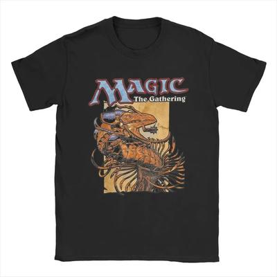 Хипстерская футболка для сбора игр MTG для мужчин с круглым вырезом, чистые футболки, футболка с коротким рукавом, одежда плюс #Цвет