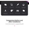 [Customized] Car door illuminated sill light logo Projector lamp USB Power Moving LED Welcome Pedal Car Scuff Plate Pedal light