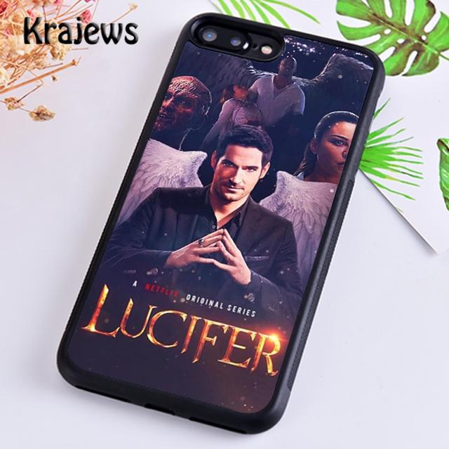 Krajews Lucifer Morningstar TV series Phone Case Cover For iPhone 17 Air 16 15 14 plus 12 pro max coque Fundas