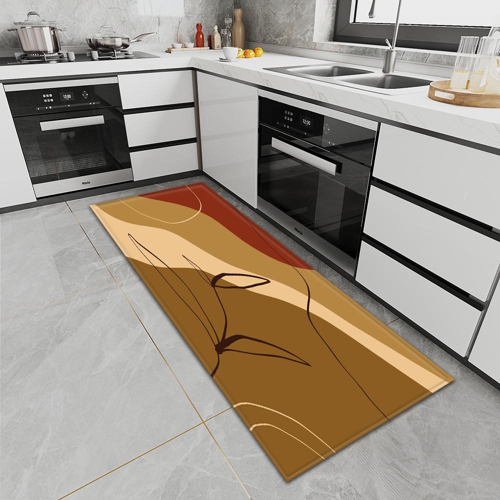 Кухонный коврик Коврик для входной двери Спальня Коридор Ванная комната Дверной коврик Гостиная Ковер