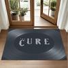 The Cure Design Crystal Velvet Rug Soft Decorative Mat for Bedroom Entrance