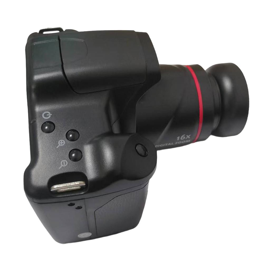 Видеокамера 16 МП с 2,4-дюймовым ЖК-экраном, видеокамера с 16-кратным цифровым зумом, видеорегистратор для фото- и видеосъемки