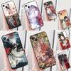 Чехол для телефона Tian Guan Ci Fu для iPhone 16 Pro Max 12 13 Mini 11 14 15 Pro Max XR 16 15 Plus 16e Защитный корпус