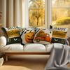 4Pcs/Set 45X45Cm Halloween Themed Pillowcase Bedroom Sofa Pumpkin Spider Web Living Room Cushion Cover 100% Polyester Home Decor