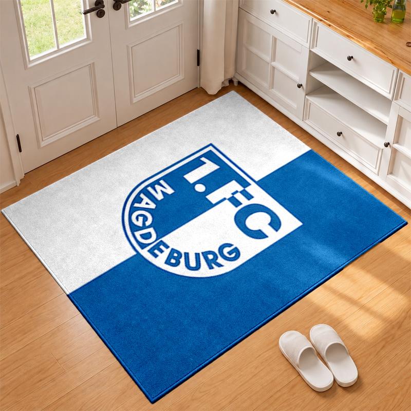 1.FC Magdeburg Carpet Door Mat for Living Room or Bedroom Protective Mat Under Chair Office Decoration Christmas Gift Birthday Present