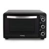 H.Koenig FO25, Electric Tabletop Oven, 25L Capacity, 1500W, 4 Modes, Temperature Up To 230 C, Time Up To 60Min, Thermostat, Stainless Steel, Black