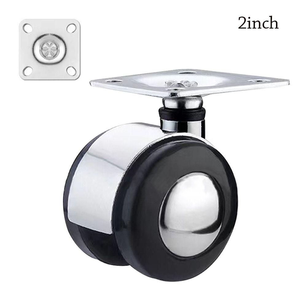 Мягкие резиновые поворотные ролики универсальные универсальные колеса мебельные ролики колеса для детской тележки