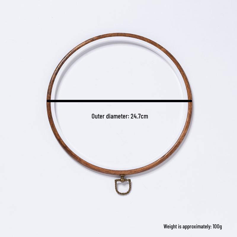 Антикварные пяльцы для вышивания под дерево - Ретро DIY Овальные/Круглые Инструменты и Декор
