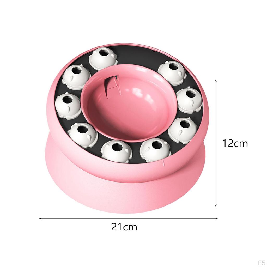 Медленная кормушка для кошек, приподнятая миска для диетического питания, игрушки-пазлы для кошек и собак, дозатор лакомств