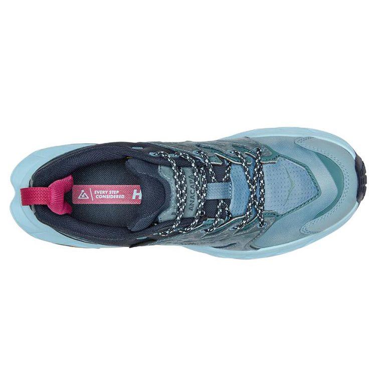 HOKA One One Anacapa Low GoreTex Синие 'Blue' Женские 1119373-MSSS