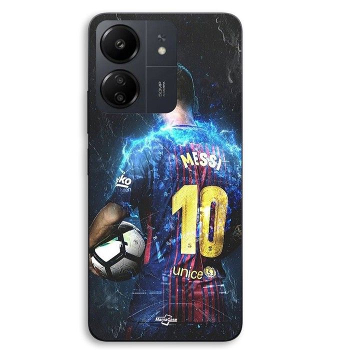 Coque Pour Xiaomi Redmi 13C 4g Lionel Messi Football Superstar Maniacase