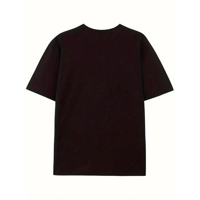 Мужская футболка европейского размера, винтажный узор, повседневная, свободная, с коротким рукавом, с красным крестом и принтом, круглый вырез, удобная, прочная одежда