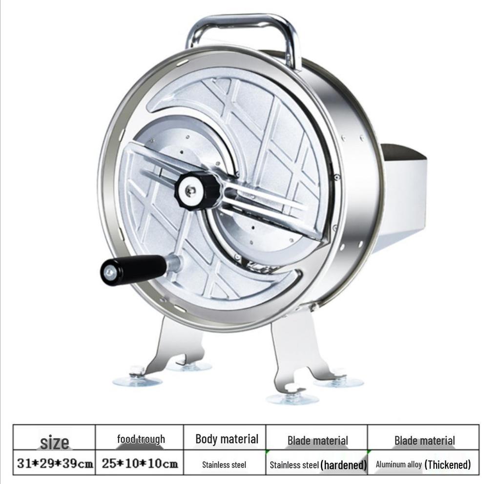 Ручная электрическая slicer из нержавеющей стали для фруктов и овощей