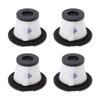 4pcs Vacuum Cleaner Replacement Filters Washable Vacuum Filter Detachable Vacuum Cleaner Filter