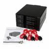 Rack Startech HSB3SATSASBA Black 3.5" Portable