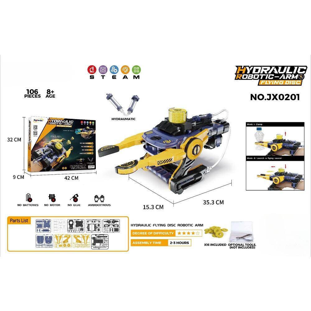 Parent-child Interaction Puzzle Science and Education Experiment of Assembling Hydraulic Boxing Versus Robot