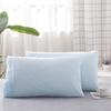 Set of 2 Lightweight Microfiber Pillowcases Queen Size Pillow Cases Durable Pillow Cover  Home