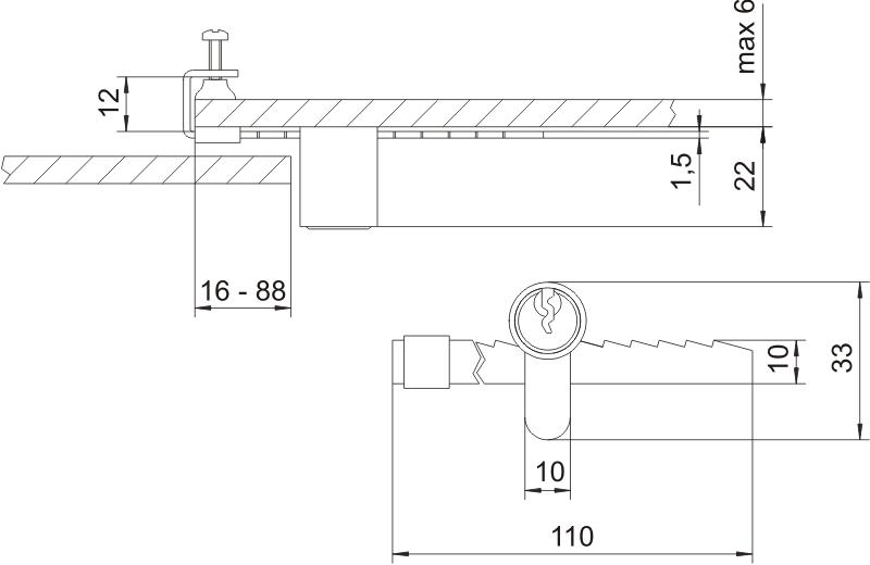 CASE LOCK ZG 02 - MP ZM ZG 02