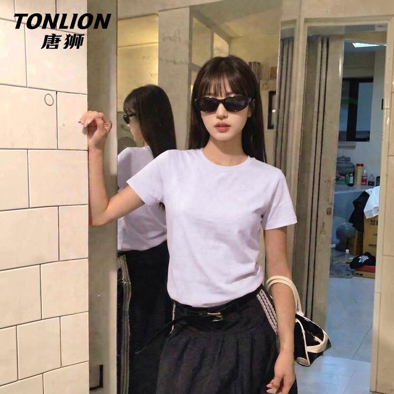 Женская охлаждающая облегающая футболка TonLion из Sorona