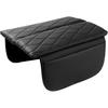 Karltys Mercedes Benz GLE GLS Class 2020-2023 Armrest Pad Leather Mat Protective Case with Mobile Phone Bracket Storage Bag Anti-Scraping Black