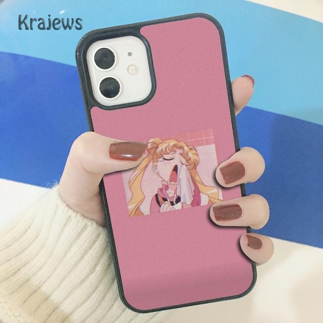 Krajews Anime icons Soft Phone Case Cover For iPhone 17 Air 16 15 14 plus 11 12 13 pro max coque Shell Fundas