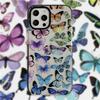 Ins ветреный цветной чехол с бабочкой для iPhone 16 15 14 Pro Max 13 XS