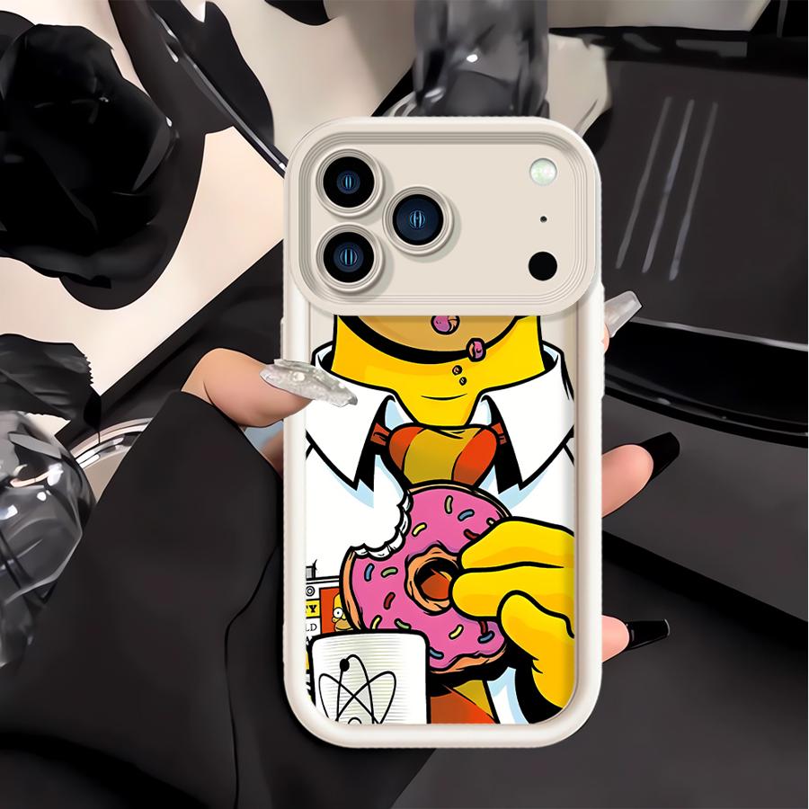 Чехол для телефона S-simpsons для Apple iPhone 17 Pro Max 12 15 Air 13 Mini 14 Plus XR 11 XS 16 16e