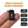 5Hz/10Hz Mini  Ultra OLED Digital Voltmeter DC 0-30V 0.5 Inch OLED 12Bit ADC High Precision Voltage Meter