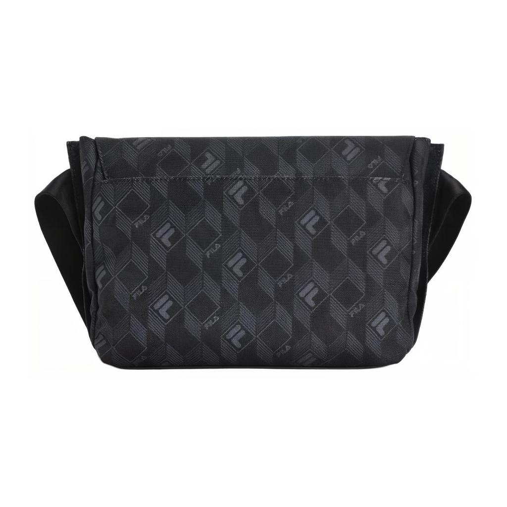 New FILA Synthetic Leather Crossbody Bags Regular Unisex Black F13M428102FBK